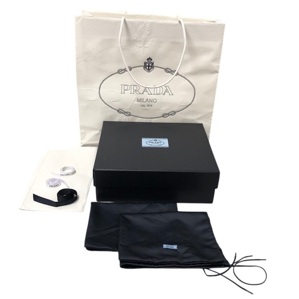 Prada Packaging Set OS Black White Authentic Luxury Storage Accessories 10x12x4